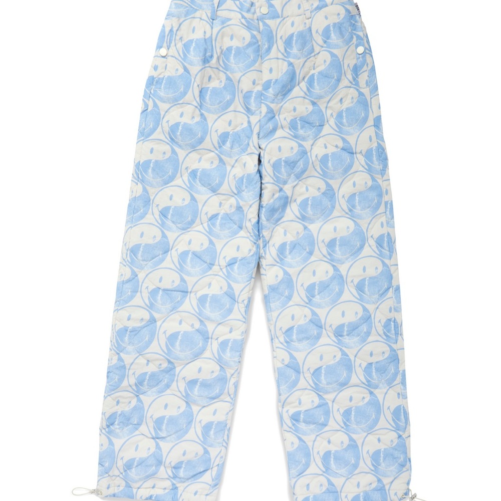 SMILEY® YIN-YANG QUILTED PANTS